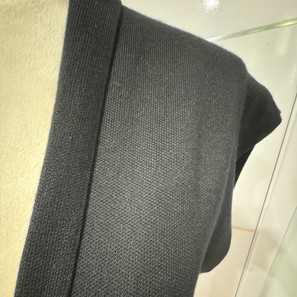 Joan Vass Long knit vest New, Size L - Picture 6 of 14